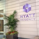 Hyatt Tysons Palms exterior plant installation